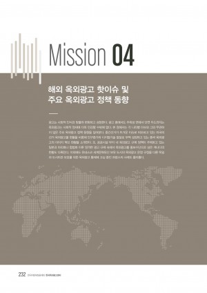 2018 옥외광고 해외통신원 연간활동보고서 Mission4